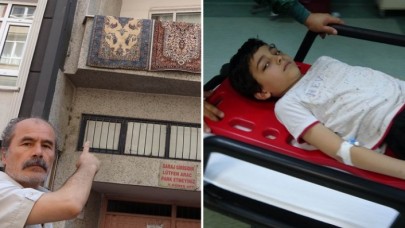 Vay canına: Balkondan düşen çocuğu havada yakaladı!