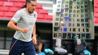 Medipol Başakşehir'in kaldığı otele havai fişek saldırısı!