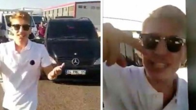 Çakarlı maganda Muhammed Enes Uysal bakın nerede yakalandı?