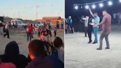 Düğünde skandal görüntüler! Çocuklara ateş açtırdılar