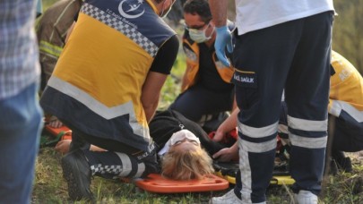 Ellerini dezenfekte etmek isteyen sürücü ölümden döndü!