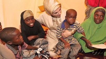 Emine Erdoğan: Türkiye dünyanın en cömert ülkesidir