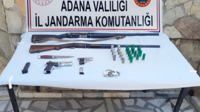 Eşinin şikayet ettiği adamın evinden cephanelik çıktı!