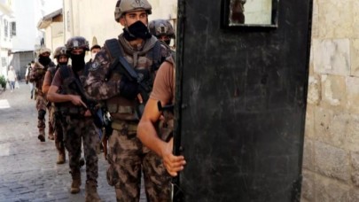 Gaziantep'te 980 polisle 6 mahalleye operasyon