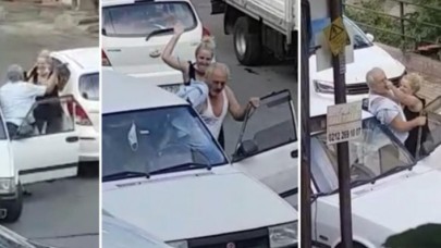 İstanbul trafiğinde görülmedik kavga: Tekvandocu kadın magandaya dayak attı!