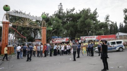 Lunaparkta çarpışan otoda çok çarptın kavgası: Yaralılar var