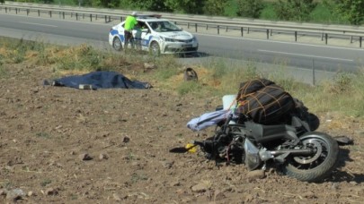 Motosiklette feci son: Sercan Sönmezocak öldü