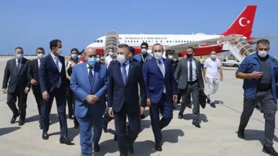 Oktay ve Çavuşoğlu'ndan Lübnan'a destek ziyareti