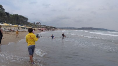 Şile'de denize girmek yasaklandı