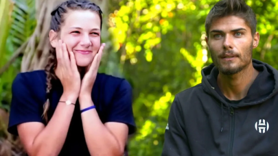 Survivor yarışmacıları Barış Murat Yağcı ve Nisa Bölükbaşı sarmaş dolaş yakalandı