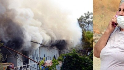 Bu da yangın ana: Nahide Kaan,  8. kez evini yaktı!