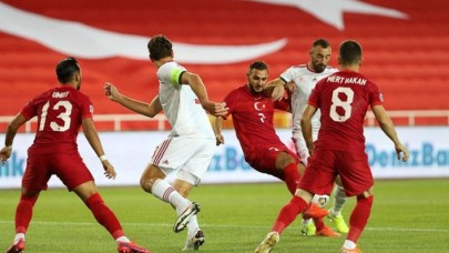 A Milli Takımımız,  Macaristan'a yenildi