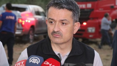Bakan Pakdemirli'den orman yangınlarıyla ilgili açıklama: 3 yerde sürüyor