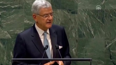 BM Genel Kurulu'nda bir ilk: Volkan Bozkır konuşma yaptı