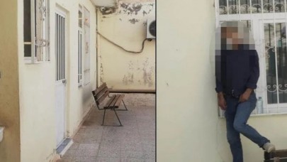 Cami avlusunda Salih Kurtoğlu'nun iple asılı cesedi bulundu