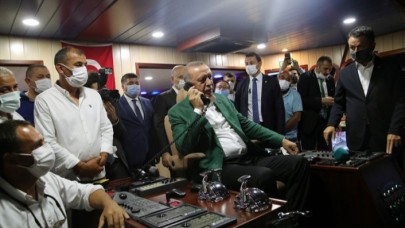 Cemil Kazancı,  Cumhurbaşkanı Erdoğan’dan bir kasa balığı 1.7 milyon TL’ye satın aldı