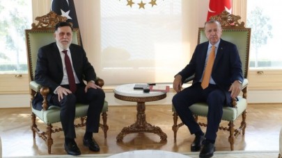 Erdoğan,  Sarrac'ı kabul etti: Toplantı sonrası flaş açıklama