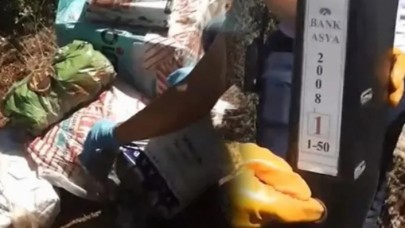 FETÖ'nün ormana gömdüğü 31 çuval bulundu