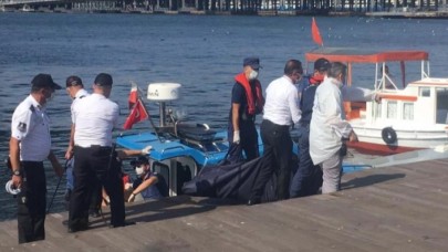 Haliç'te 40 yaşlarında erkek cesedi bulundu