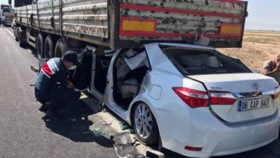 Konya'da feci kaza! Fetih Güneş öldü