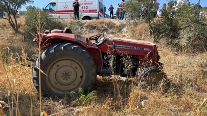 Manisa'da feci kaza: Traktör sürücüsü Mustafa Günay öldü!