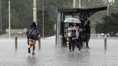 Meteoroloji'den sağanak uyarısı