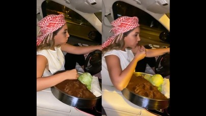 Polis her yerde çiğ köfte yiyen kadını arıyor