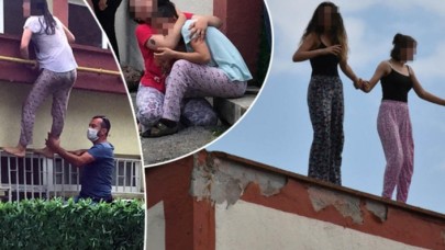 Samsun'daki çocuk yuvasında dehşete düşüren anlar: Çatıya çıkıp intihara kalkıştılar!