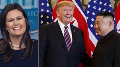 Trump'tan sözcüsü Sanders'e: Kim Jong Un sana asıldı,  git ve ülken için kendini feda et!