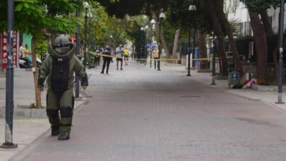 Askerlik şubesi önünde şüpheli valiz alarmı