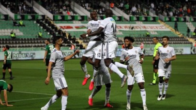 Beşiktaş'tan Denizli'de kritik galibiyet