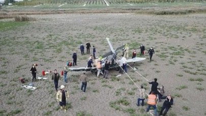 İstanbul'da eğitim uçağı düştü! Pilot Beytullah Nart yaralı çıkarıldı