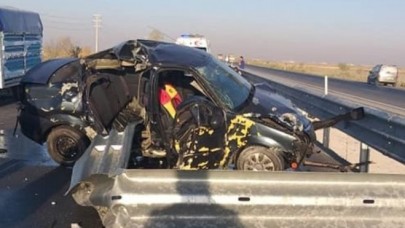 Konya'da feci kaza: Nizamettin Yıldız öldü