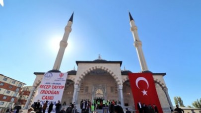 Recep Tayyip Erdoğan Camii açıldı