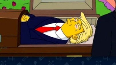 Trump'ın koronaya yakalanması Simpsonlar dizisindeki kehaneti akıllara getirdi