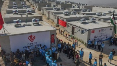 Türk Diyanet Vakfı’ndan Suriye’de 30 milyon liralık konut yaptırdı