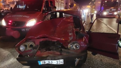 Bursa'da otomobil tankere çarptı: İbrahim Can öldü