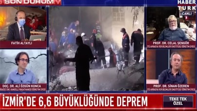 Celal Şengör çok sinirlendi: "6.6 büyüklüğünü lütfen silin,  bu 6.9-7 arası"