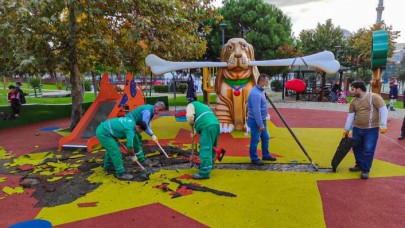 Çocuk parkında 'terör sembolü' iddiasında flaş gelişme! O isimler görevden alındı