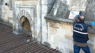 Edirne'de 6 asırlık camide esrarengiz olay