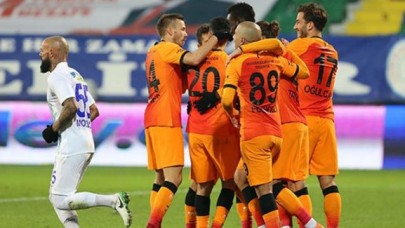 Galatasaray,  Rize'de farka koştu
