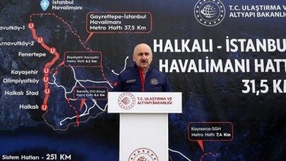 Karaismailoğlu açıkladı: Halkalı-İstanbul Havalimanı Metro Hattı'nda tarihler belli oldu