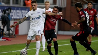 Kasımpaşa Gençlerbirliği maçında ilk yarıda iş bitti