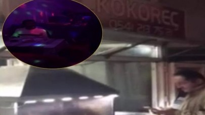 Kokoreççide şaşkına çeviren manzara: Yakayı ele verdiler