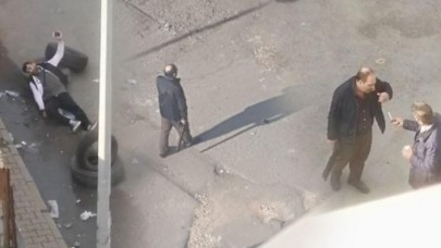 Oğlunu pompalı tüfekle vurdu,  kimseyi yaklaştırmadı!