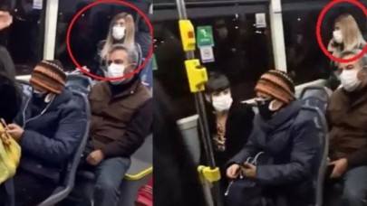 Telefonda koronavirüse yakalandığını söyledi,  otobüs karıştı