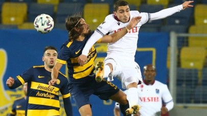 Trabzonspor,  Ankaragücü'nü kaleyi bulan tek şutuyla yendi