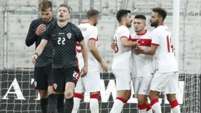 Türkiye Hırvatistan: 6 gollü maç
