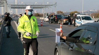 2-7 Aralık'ta sokağa çıkma kısıtlamalarına uymayan 37 bin 614 kişi hakkında işlem yapıldı
