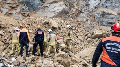 Arnavutköy'de taş ocağında göçük: Nuri Deniz ve Sabit Deniz hayatını kaybetti